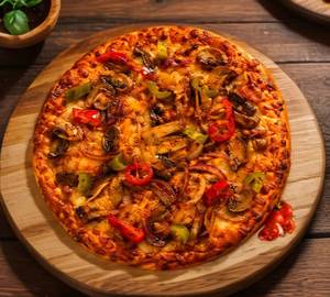 Mushroom Bbq Pizza 10"