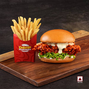 Korean Crispy Chicken + Large Fries