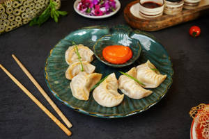 Chicken Steam Momos [ 6 Pcs ]