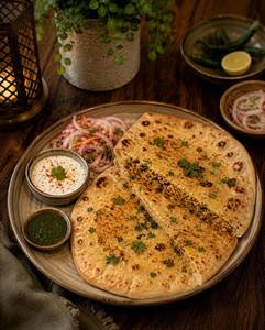 Stuffed Veg Kulcha