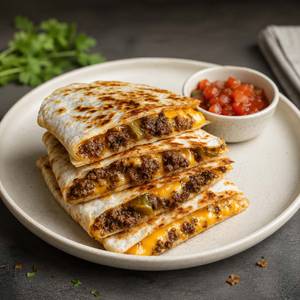 Beef Paramasen Quesadilla