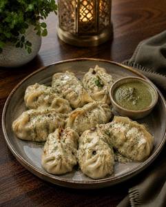 Paneer Afghani Momos [ 6 Pcs ]