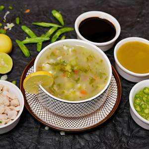 Chicken Lime Coriander Soup