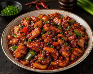 Chicken In Schezwan Sauce [500 Ml]