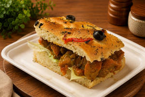 Chicken Grilled Ghost Pepper Focaccia