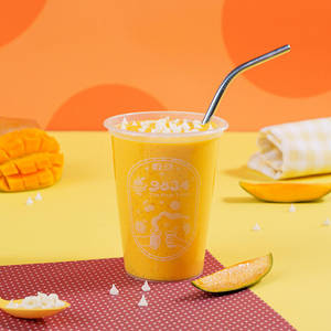 Mango White Chocolate Milkshake