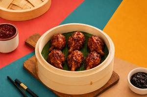 Street-style Paneer Momos [Schezwan]