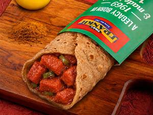 Schezwan Paneer Whole Wheat Frankie Roll