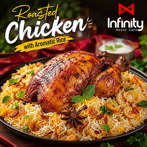 Roasted Chicken With Aromatic Rice