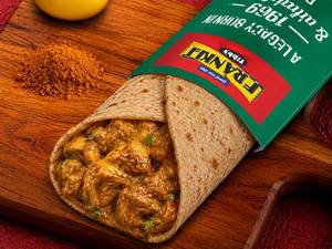 Tawa Soya Chaap Whole Wheat Frankie Roll