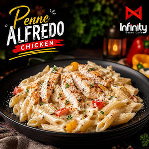 Penne Alfredo Pasta (chicken)