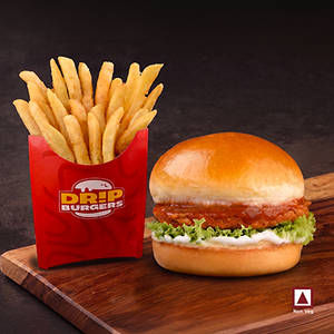 Peri Peri Chicken Grilled + Large Fries