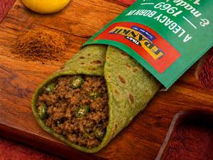 Classic Veg Spinach Frankie Roll