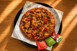 Mushroom Bbq Pizza 8