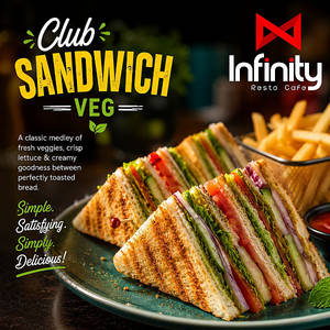 Club Sandwich (veg)