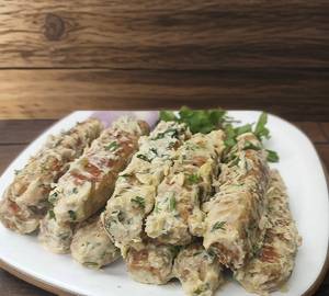 Afghani Chicken Seekh Kabab (2 Pieces)