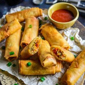 Veg kathi roll  [6 pcs]