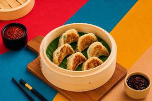 Pan Fried Chicken Gyoza