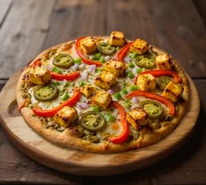 Paneer Veg Burst Pizza [7 inches]