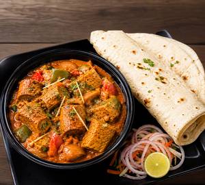 Veg Gravy Chaap Mini Meal (red Gravy)