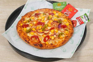 Golden Cheese Corn Pizza 10"