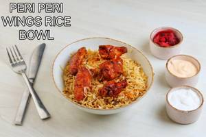 Peri Peri Wings Rice Bowl