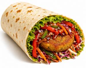 Korean Juicy Veg Wrap