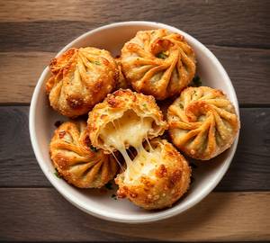 Fried cheese momos