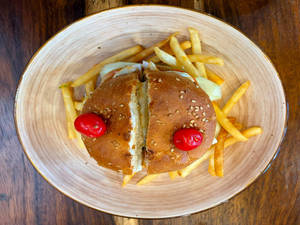 Veg Cheese Burger