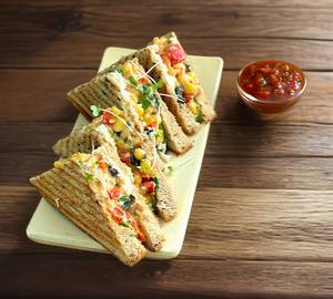 Mexican Corn Sandwich