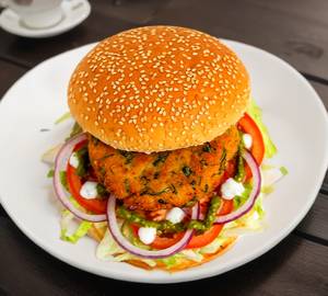 Aloo tikki burger