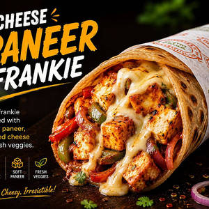 Cheese Paneer Frankie