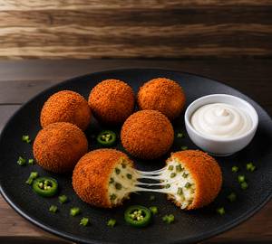 Chicken Jalapeno Cheese Balls [6 Pieces]