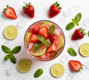 Strawberry mojito