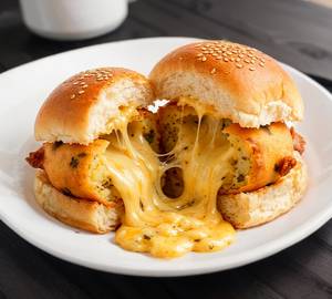 Cheese burst vada pav