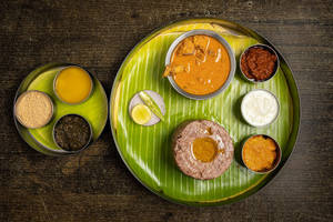 Ragi Mudde / Sangati - Chicken