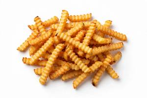 Crinkle cut fries