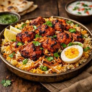Chicken tandoori biryani