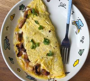 Mushroom & Cheese Omelette