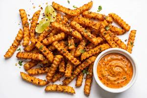 Peri peri sauce fries