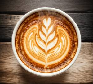 Hot coco coffee