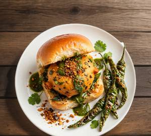 Spicy vada pav