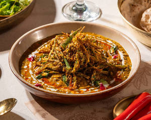 Kurkure Bhindi With Phulka
