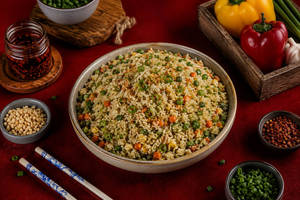 Veg Garlic Fried Rice