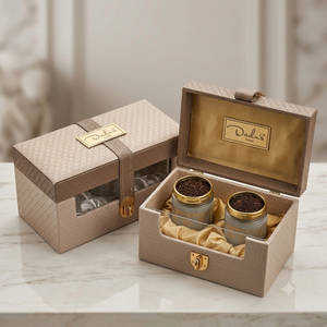 2 Jar D/f Velvet Box