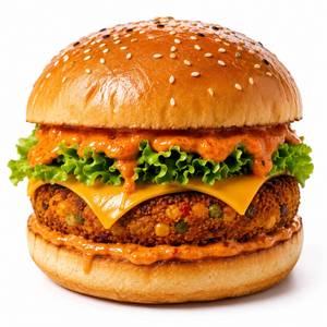 Habanero Burst Veg Burger