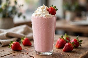 Strawberry milkshake