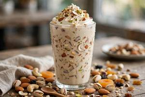Dry fruit milkshake