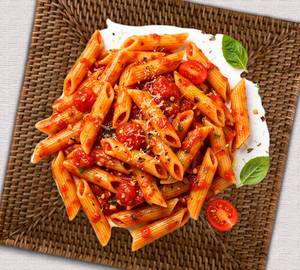 Red sauce pasta