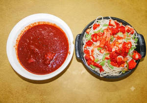 Chicken Noodles + Chettinad Chicken Mini